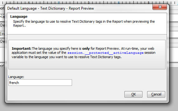 Report Textdictionary2
